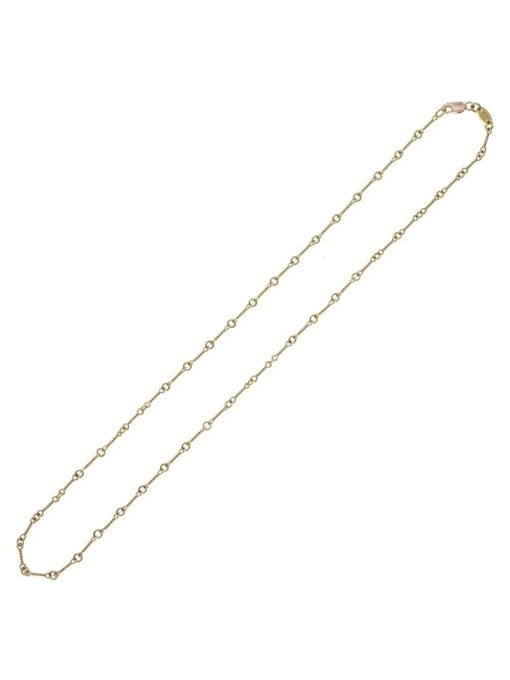 Chrome Hearts 22k Neckchain Twist Chain Necklace Gold